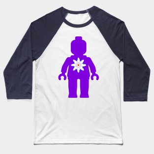 Minifig with Atom Symbol Baseball T-Shirt